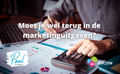 Muss man tatsächlich in die Marketingausgaben zurückkehren?