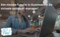 Une nouvelle fonction dans l’Automobile ! Le manager d’assistant virtuel !